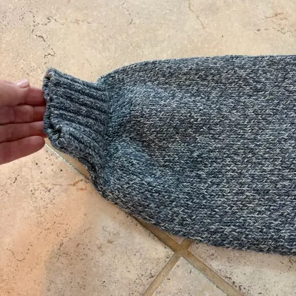 Polo Ralph Lauren Blue Marled Knit Logo POLO Crewneck Sweater Size L - Picture 9 of 11